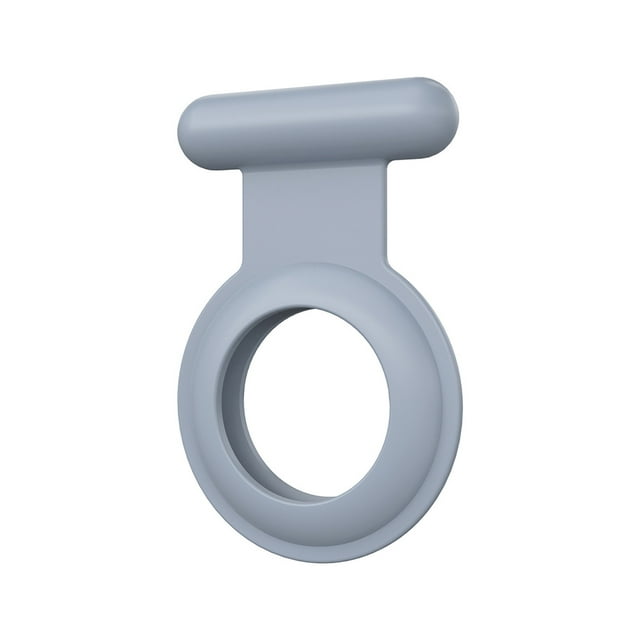 Étui en Silicone Souple Compatible pour AirTag, Housse de Protection Invisible Anti-Perte pour Enfants, Personnes Âgées, Animaux, Vêtements