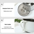 thumbnail image 6 of MICLOZYT Microwave Ramen Bowl Set Spoon Dishwasher Safe,Microwavable Instant Noodles Bowl with Chopsticks College Dorm Home Essentials for Girls Boys Apartment Essentials, 6 of 6