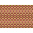 thumbnail image 1 of Ahgly Tapis Rectangulaire Lavable en Machine Intérieur Transitionnel Rouge Lave, 7 Pieds x 9 Pieds, 1 of 7