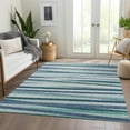 thumbnail image 3 of Dalyn Rugs Premium Machine Washable Mayfield AMF997 Teal 3' x 5' Rug, 3 of 7