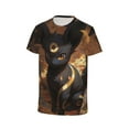 thumbnail image 3 of Umbreon Youth Kids Fashion T-Shirt Graphic Short Sleeve Shirt Tees Teenage T-Shirt For Boy Girl, 3 of 9