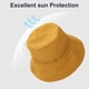 thumbnail image 4 of Sombrero de pescador con protección solar y circunferencia de la cabeza de 56 a 58 cm, para viajes al aire libre, para hombre y mujer, 4 of 5