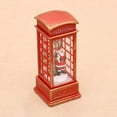 thumbnail image 2 of Dragonus Red Telephone Booth Christmas Ornament 5 Inches, 2 of 3