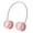 Pink, variant on Bladeless Neck Fan Headphone Style Wearable Cooling Fan 3 Speed Silent Turbine USB Rechargeable Hands-Free Portable Personal Fan for Outdoor Commute Sports Travel
