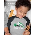 thumbnail image 2 of Tstars Boys Unisex Loads of Luck Gifts for Irish St Patricks Day Tractor Kids St Patricks Day Beautiful Shirts Gift for Boys Irish Shirt Pride Proud Irish 3-4 Sleeve Baseball Jersey Toddler Shirt, 2 of 7