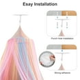 thumbnail image 4 of Princess Rainbow Bed Canopy, EEEkit Hanging Mosquito Net, Dome Bed Tent, Bed Curtains for Reading Corner Room Decor, 4 of 7