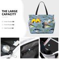 thumbnail image 3 of Easygdp Various Wild Sea Fish Bolsa de Viaje de Playa de Gran Capacidad, Bolsa Tote Perfecta para la Playa, Escapadas de Fin de Semana y Viajes, 3 of 7