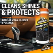 Armor All Car Interior Protectant Car Cleaning Wipes, 60 Count