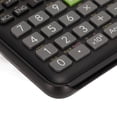 thumbnail image 2 of Calculadora científica para estudiantes con tapa, rechazo de palma, números claros, calculadora de funciones a batería para escuela secundaria, 2 of 15