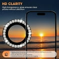thumbnail image 5 of Entronix Camera Lens Protector Compatible with iPhone 17 Pro Max - Luxury Diamond Metal Cover, 5 of 6