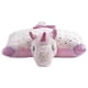 thumbnail image 2 of Peluche Pillow Pets con forma de unicornio rosa brillante, 2 of 6