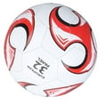 thumbnail image 3 of Size 5 Soccer Ball PVC for Competitions Training Exams Official Indoor Outdoor Play Red, 3 of 6