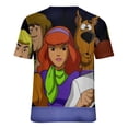 thumbnail image 6 of Scooby Doo Womens T-shirts Crewneck Shirts Blouse Short Sleeve Tee Shirts Girls Tops S, 6 of 8