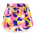 thumbnail image 2 of WERYOUNG Girls Athletic Shorts With Floral Print Performance Workout Beach Running Shorts Kids Lightweight Sport Shorts For Outdoor Training Stylish Bottoms 4-5 Years, 2 of 4