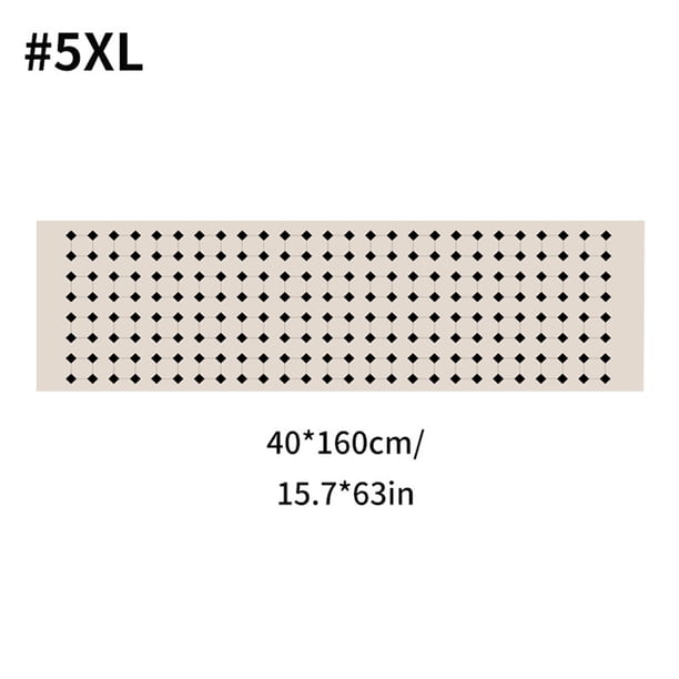 Fiudx Ofertas relámpago del día Alfombrilla de suelo de cocina, alfombrilla para baño, alfombrilla para el suelo de la puerta, alfombra absorbente de agua y de secado rápido