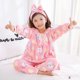 thumbnail image 2 of Ropa de niña grande Otoño Invierno pijamas de franela cálidos de manga larga conjunto de ropa de dormir con estampado bonito para niña enviar banda para el pelo regalo de Navidad, 2 of 4