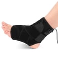 thumbnail image 5 of Heated Ankle Brace, Heating Foot Drop Orthotic Brace Ankle Warmers Ankle Heating Pad Compression Sleeve USB Charging Ankle Protector For Achilles Tendonitis, Sprain Swelling,, 5 of 7