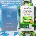thumbnail image 2 of Set de protector solar y gel de aloe vera Okerker Travel, tamaño 4 ml x 20, 2 of 9