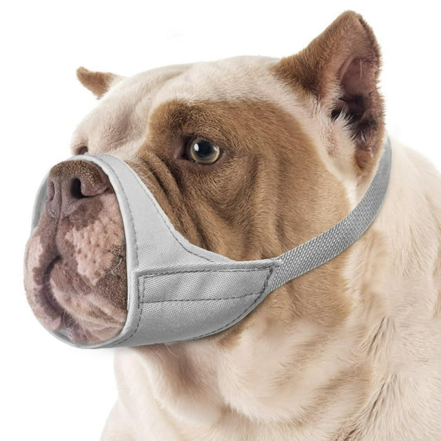 Bozal para Perro Mayerzon de Hocico Corto, Pequeño, con Tela Suave