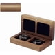 thumbnail image 1 of Caja de madera para dos anillos para ceremonia de boda, caja de madera para guardar anillos, caja para anillos de boda, caja rectangular para guardar dos anillos, caja de madera para guardar anillos., 1 of 5