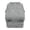Grey, variant on Women Sleeveless Solid Slim Short Cut Vest Plus Size Top, M, White