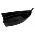 thumbnail image 2 of Ebros Japanese Black Plastic Lacquer Sushi Fishing Boat Serving Plate Set of Two, 2 of 8