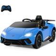 thumbnail image 1 of Licensed Lamborghini Huracan Ride on Car by OLAKIDS, 12V Kids Electric Vehicle Battery Powered Toy with Remote Control, LED Lights, Spring Suspension, Bluetooth, MP3, Aged 3-8 Years, 1 of 9