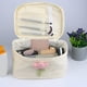 thumbnail image 5 of Lindo bolso de maquillaje floral, bolso grande de pana para maquillaje para mujeres, bolsos de cosméticos de viaje, 5 of 5