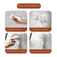 thumbnail image 5 of 5 Ganchos De Pared Multiusos Para Cocina Y Accesorios Baño Lab.G Blanco, 5 of 5