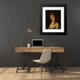 thumbnail image 4 of George Henry Harlow 20x24 Black Modern Framed Museum Art Print Titled - Portrait of a Young Lady, 4 of 5