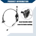 thumbnail image 4 of Unique Bargains 4L3Z-7E395-BA Auto Transmission Gear Shift Control Lever Cable for Ford F150 2004 WO/Flow Thru Console, 4 of 7