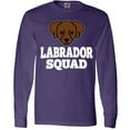 thumbnail image 3 of Inktastic Dog Chocolate Labrador Squad Long Sleeve T-Shirt, 3 of 5