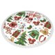 thumbnail image 2 of Faldas para árbol de Navidad de 30 pulgadas con texto "Merry Christmas", tapete para árbol de Navidad para vacaciones de invierno, falda para árbol de Navidad para decoraciones navideñas rústicas, 2 of 8
