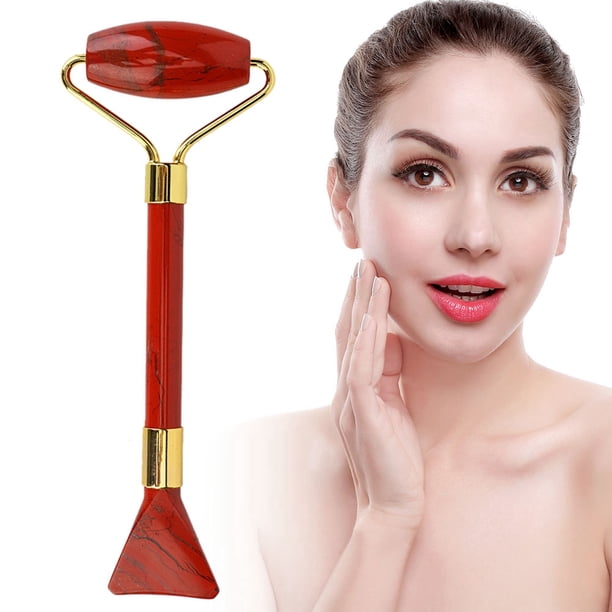 Rodillo De Jade, Herramienta Para El Cuidado De La Piel, Rodillo Facial De Jade, Masajeador Facial Con Rodillo De Jade, Para Rostro, Ojos, Antienvejecimiento, Antiarrugas Ccdes Jade Roller Massage