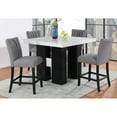 thumbnail image 2 of Grey Bar Stools ( Of 2 Chairs) - Dark Gray Finish, , 39.69 In. Height, 17.67 Width, 21.13 Depth, 63.75 Lb (2pcs) Construction, Gray, H, W, D,, 2 of 2