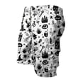 thumbnail image 4 of GrmtClth Men's Halloween print shorts Spooky Pumpkin Daily Short Pants Zipper Utility Cargo Shorts Lightweight Summer Fun Outdoor Clothing Khaki 3XL, 4 of 5