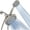 Silver, variant on AquaDance 7 Premium High Pressure 3Way Rainfall Combo With Stainless Steel Hose Enjoy Luxurious 6setting Rain Shower Head And Hand Held Shower Separately Or Together Brushed Nickel Finish