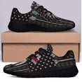 thumbnail image 3 of Native American flag Shoes Sneakers for Women Men Black Size 11.5, 3 of 7