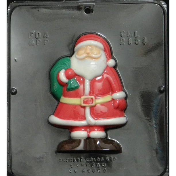 2151 Santa Claus Chocolate Candy Mold