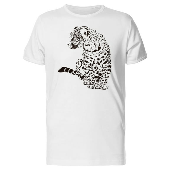 Young Leopard T-Shirt Men -Image by Shutterstock, Male Small