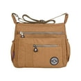 thumbnail image 4 of Nylon Handbag Casual Tote Bag Adjustable Strap Womens Shoulder Bag Pouch Beige, 4 of 9