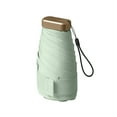 thumbnail image 2 of Mini Folding Travel Umbrella Lightweight Portable Sun Protection | Windproof Compact Parasol for Purse | Women Men Kids | 6-Rib Sturdy Design | 5.5in Folded | 35in Canopy, 2 of 6