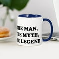 thumbnail image 4 of CafePress - The Man, The Myth, The Legend Mug - 11 oz Ceramic Mug - Novelty Coffee Tea Cup, 4 of 6