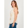 thumbnail image 4 of Roaman's Women's Plus Size Crewneck Sequin Tank, 4 of 4