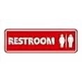 thumbnail image 3 of Signs ByLITA Panneau de Toilette Standard pour Tous Types (Rouge/jaune) - Moyen 1 Pack, 3 of 4