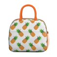 thumbnail image 2 of Lunch Bag Lunch Box for Women Reusable Insulated Lunch Bags,Water-Resistant Pineapple Pattern Cooler Lunch Tote Bag, Large Capacity for Work Travel Picnic, 2 of 6