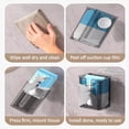thumbnail image 4 of Dual Use Transparent Gray Suction Cup Paper Towel Holder for Easy Installation, 4 of 7
