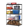 thumbnail image 3 of 5-Shelf Adjustable, Heavy Duty Storage Shelving Unit (350 lbs Loading Capacity per Shelf), Steel Organizer Wire Rack, Black (43.31" W x 17.72" D x 70.87" H), 3 of 4