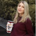 thumbnail image 4 of Sugar Skull Gifts for Women Tumblers 20oz - Skull Gifts Coffee Mug - Skull Gifts for Men Cup - Skull Themed Gifts - Day of The Dead Gifts - Skull Decor, 4 of 6