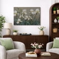 thumbnail image 2 of Canvas Wall Art White Iris Floral Print for Living Room Decoration - 16"x24", 2 of 8